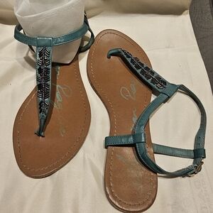 Women's Teal Sandals